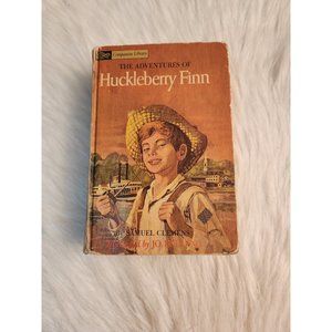 Vintage Huckleberry Finn & Tom Sawyer Book